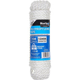 BlueSpot Utility Twisted Polypropylene Multi Purpose Rope 15M X 10MM 50FT